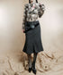 Back Tiered Skirt